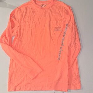Orange vineyard vines, long sleeve T-shirt kids unisex new without tags